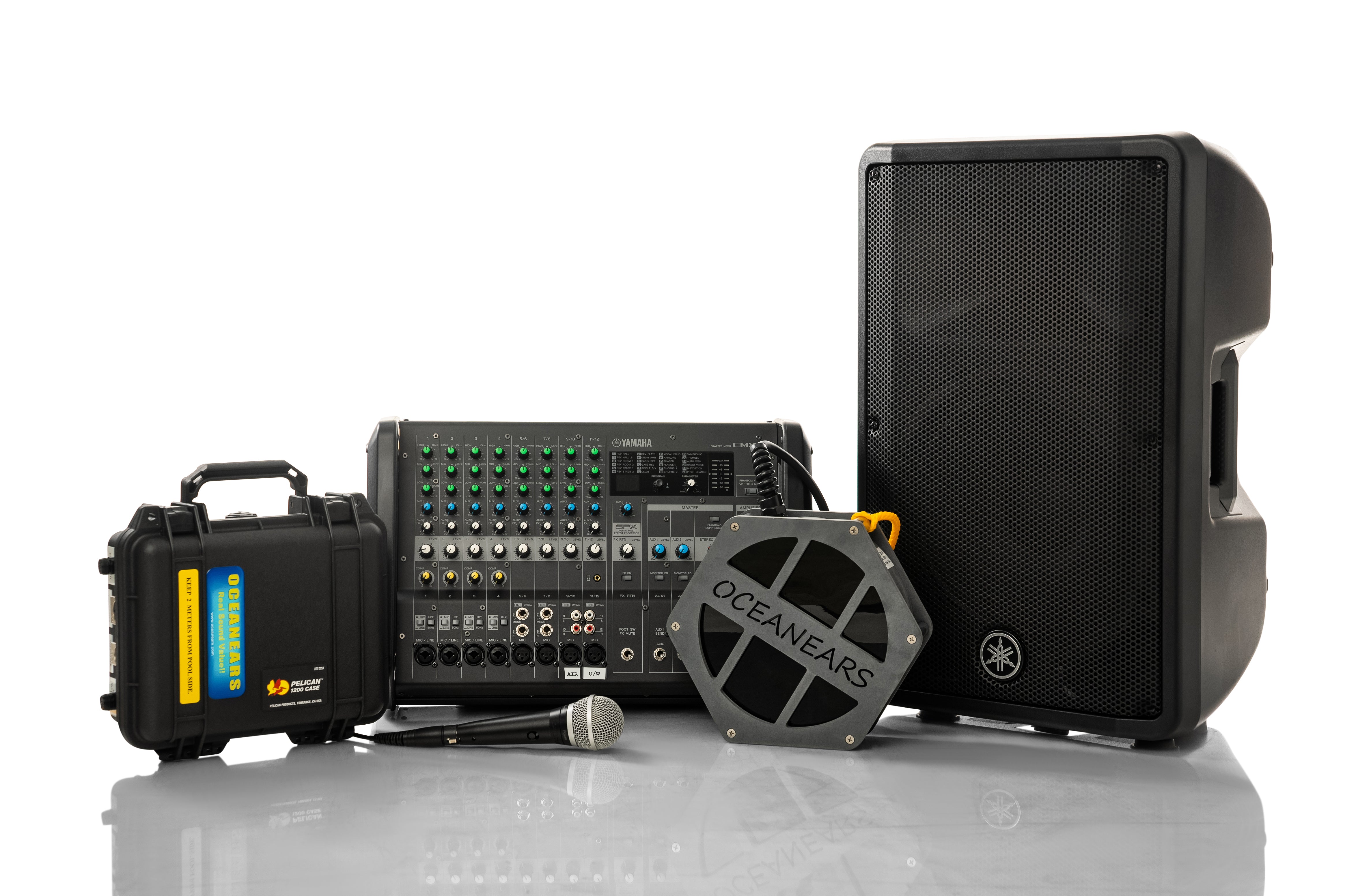 Underwater Speaker Loudspeaker Play Music Underwater with Oceanears