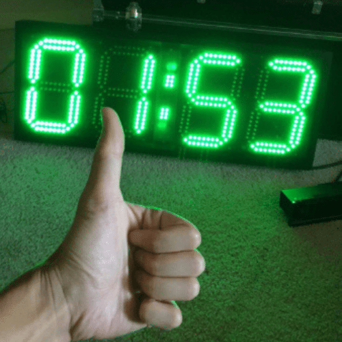 Swimnerd Digital Pace Clock | Outdoor Swimming Pool Clock – SWIMNERD ...