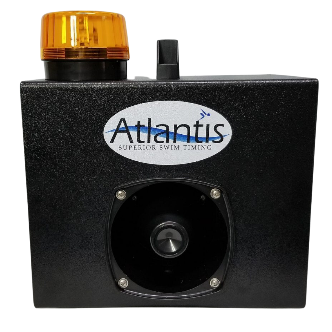 Swim Meet Starter System | Atlantis Swimming Starter – SWIMNERD PACE CLOCKS